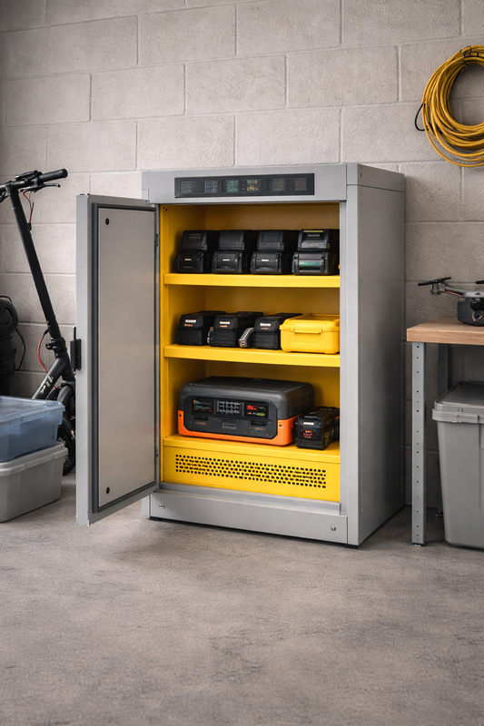 Residential Battery Cabinet (charging)