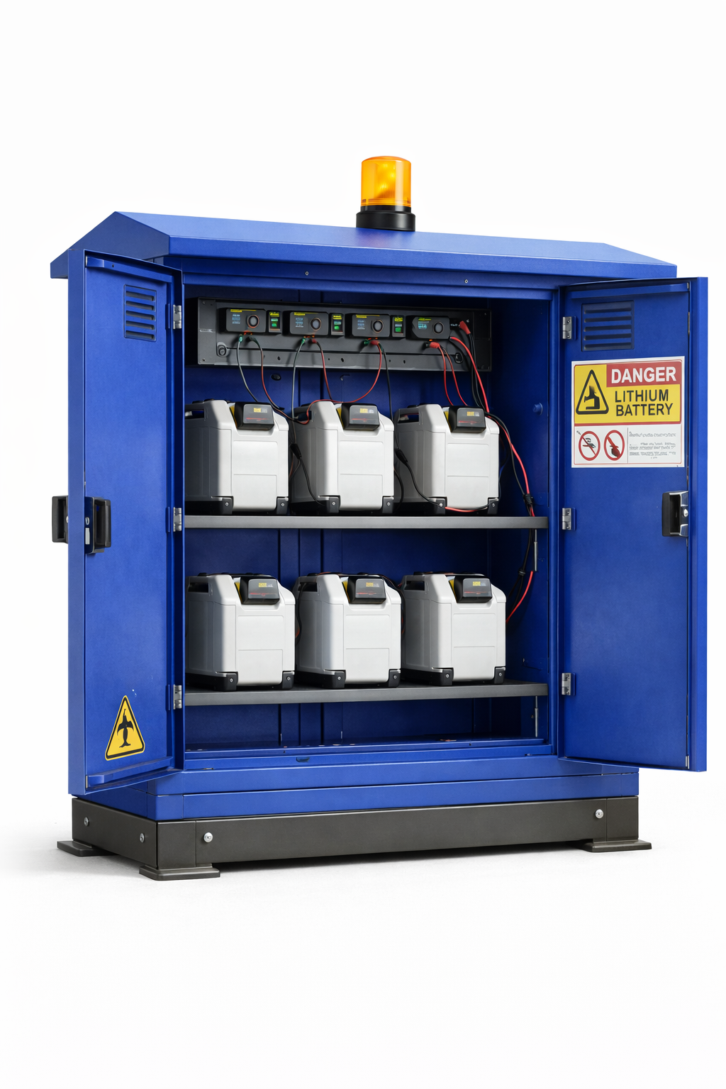 Outdoor Battery Safety Cabinet – Environmental Separation
