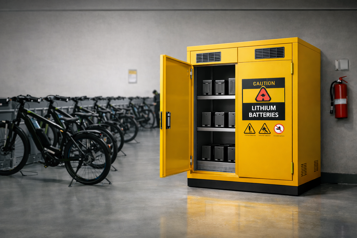 Secure Battery Storage Battery Safe Systems