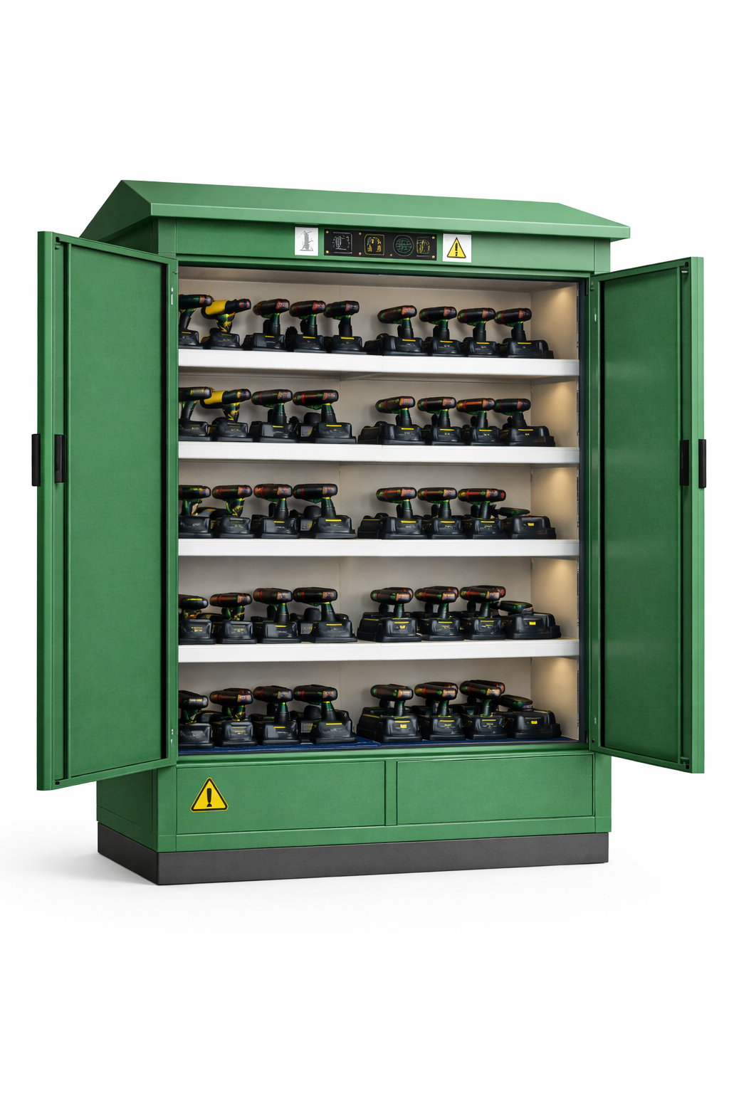 Lithium-Ion Battery Charging Cabinet – High Capacity (Depot & Fleet Scale)