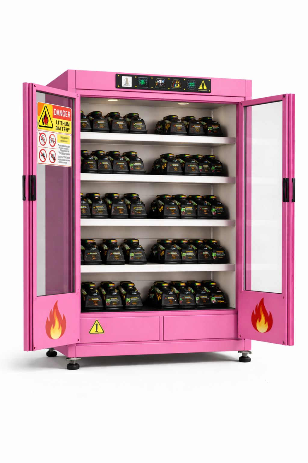 Fire-Rated Battery Safety Cabinet – Indoor Charging & Storage
