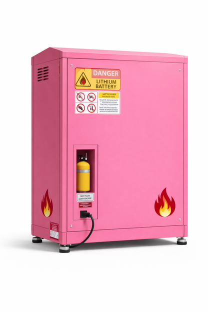 Fire-Rated Battery Safety Cabinet – Indoor Charging & Storage
