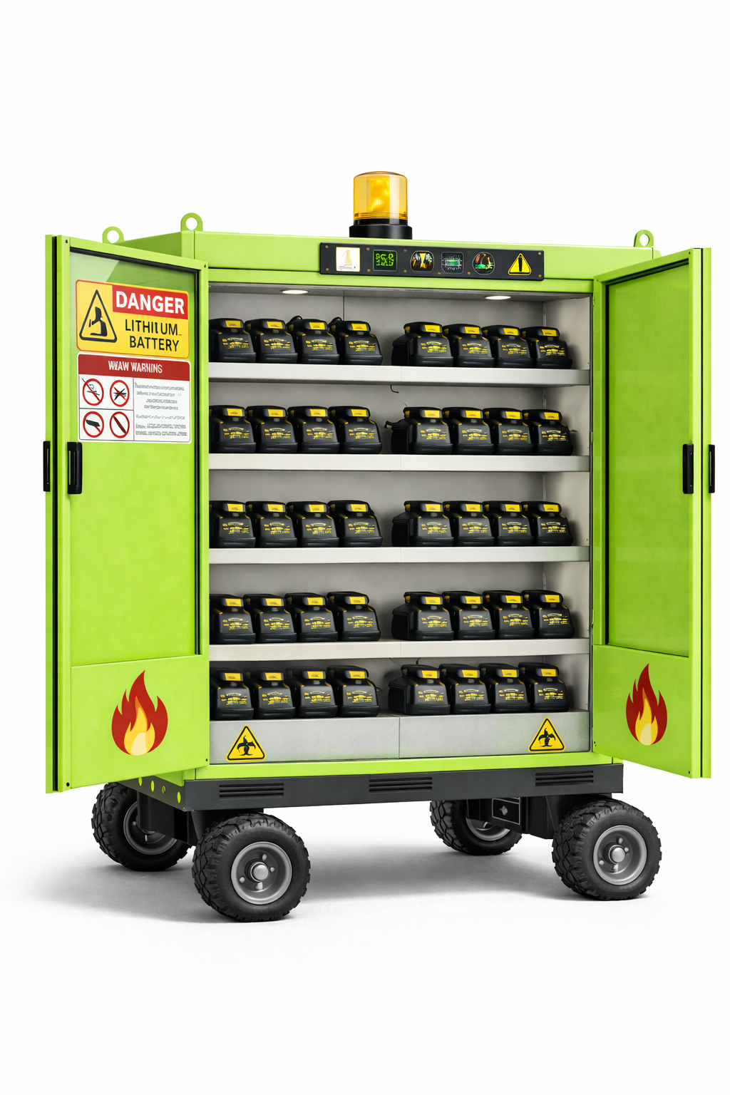 Portable Battery Charging Cabinet – Mobile & Temporary Use