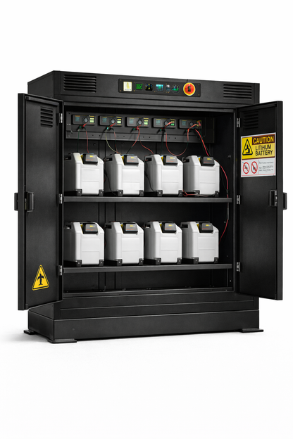 Battery Safety Cabinet – Mixed Use (Charging & Storage)